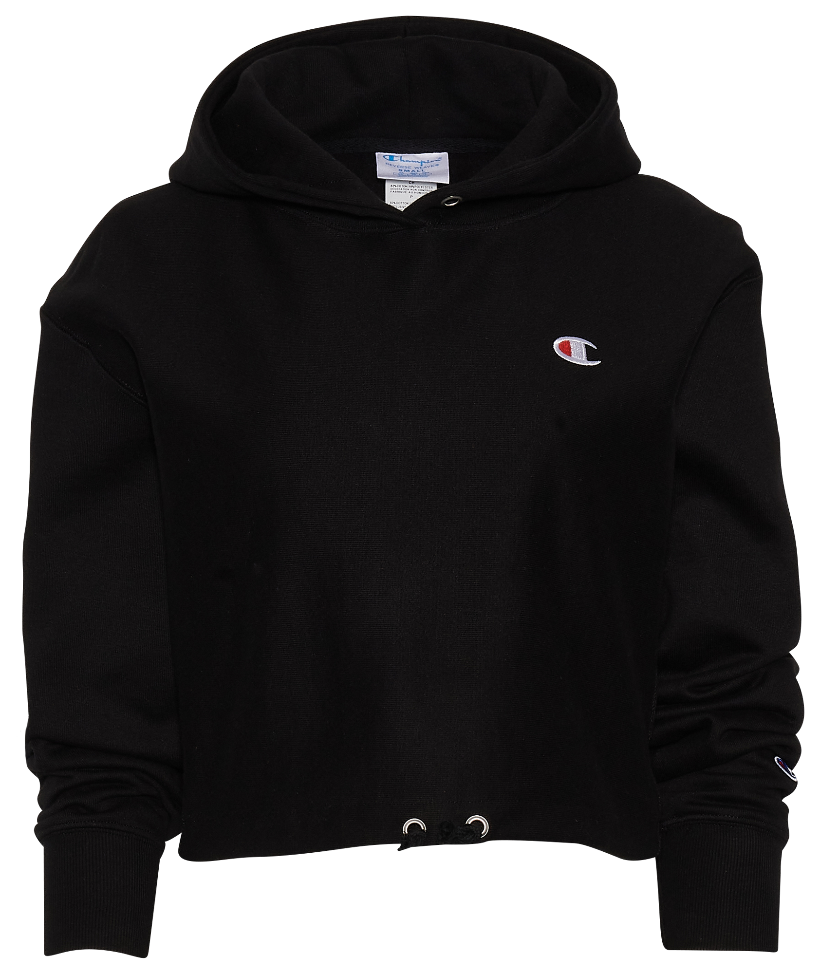 Champion Reverse Weave Cinch Cropped Hoodie