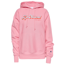 Women's - Champion BF Reverse Weave Hoodie - Pink/Pink