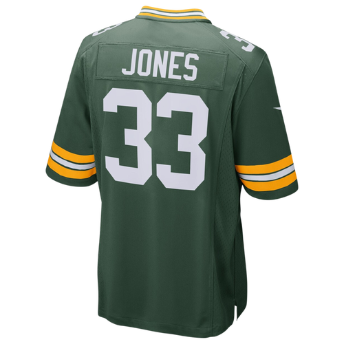

Nike Mens Aaron Jones Nike Packers Game Day Jersey - Mens Green/Green Size 3XL