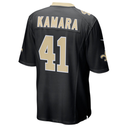 Men's - Nike Saints Game Day Jersey - Black/Black