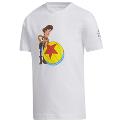 Boys' Preschool - adidas Toy Story SS T-Shirt - White/Red/Blue