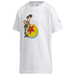 Boys' Grade School - adidas Toy Story SS T-Shirt - White/Red/Blue