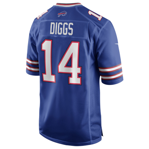 

Nike Mens Stefon Diggs Nike Bills Game Day Jersey - Mens Blue/Blue Size XXL