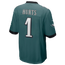Nike Eagles Game Day Jersey - Men's Green/Green