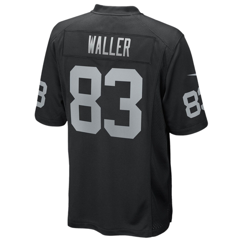 

Nike Mens Darren Waller Nike Raiders Game Day Jersey - Mens Black/Black Size S