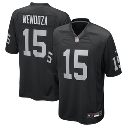 Men's - Nike Raiders Game Day Jersey - Black/Black