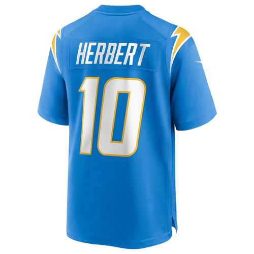 

Nike Mens Justin Herbert Nike Chargers Game Day Jersey - Mens Blue/Blue Size XL