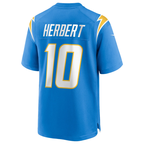 Nike Mens Justin Herbert  Chargers Game Day Jersey In Blue/blue