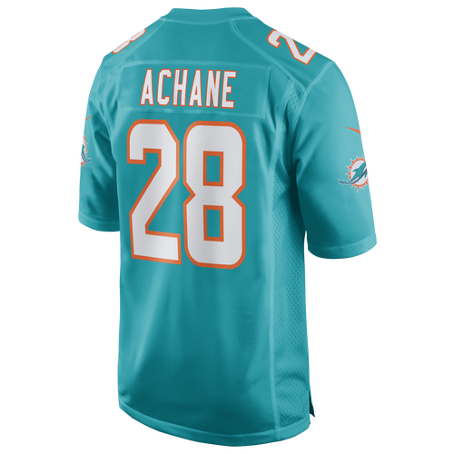Nike Mens De'von Achane NFL Dolphins Game Day Jersey - - Turbo Green