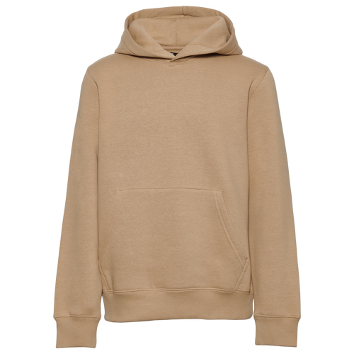 

LCKR Boys LCKR Fleece Hoodie - Boys' Grade School Walnut/Tan Size S