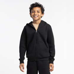 Boys' Grade School - LCKR Fleece Full-Zip - Black