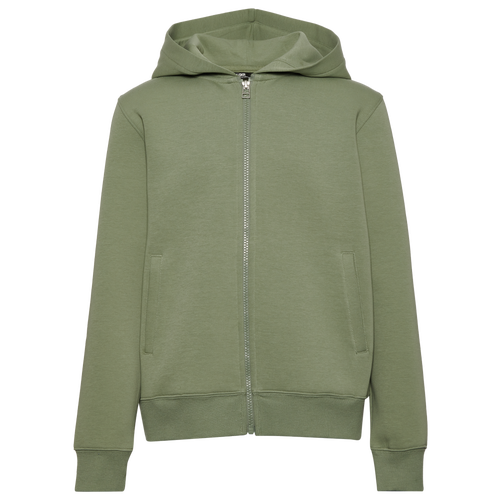 Lckr Boys   Hudson Full Zip Hoodie In Green