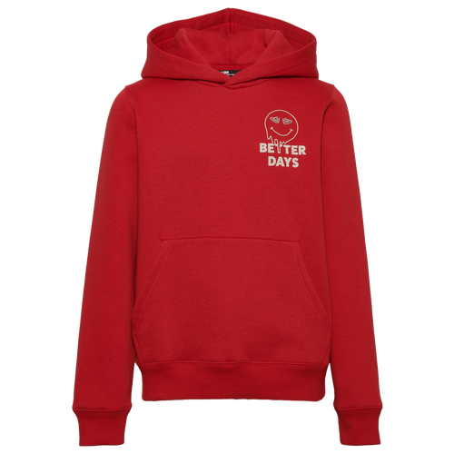 Lckr Boys   Drippy Days Graphic Hoodie In Red