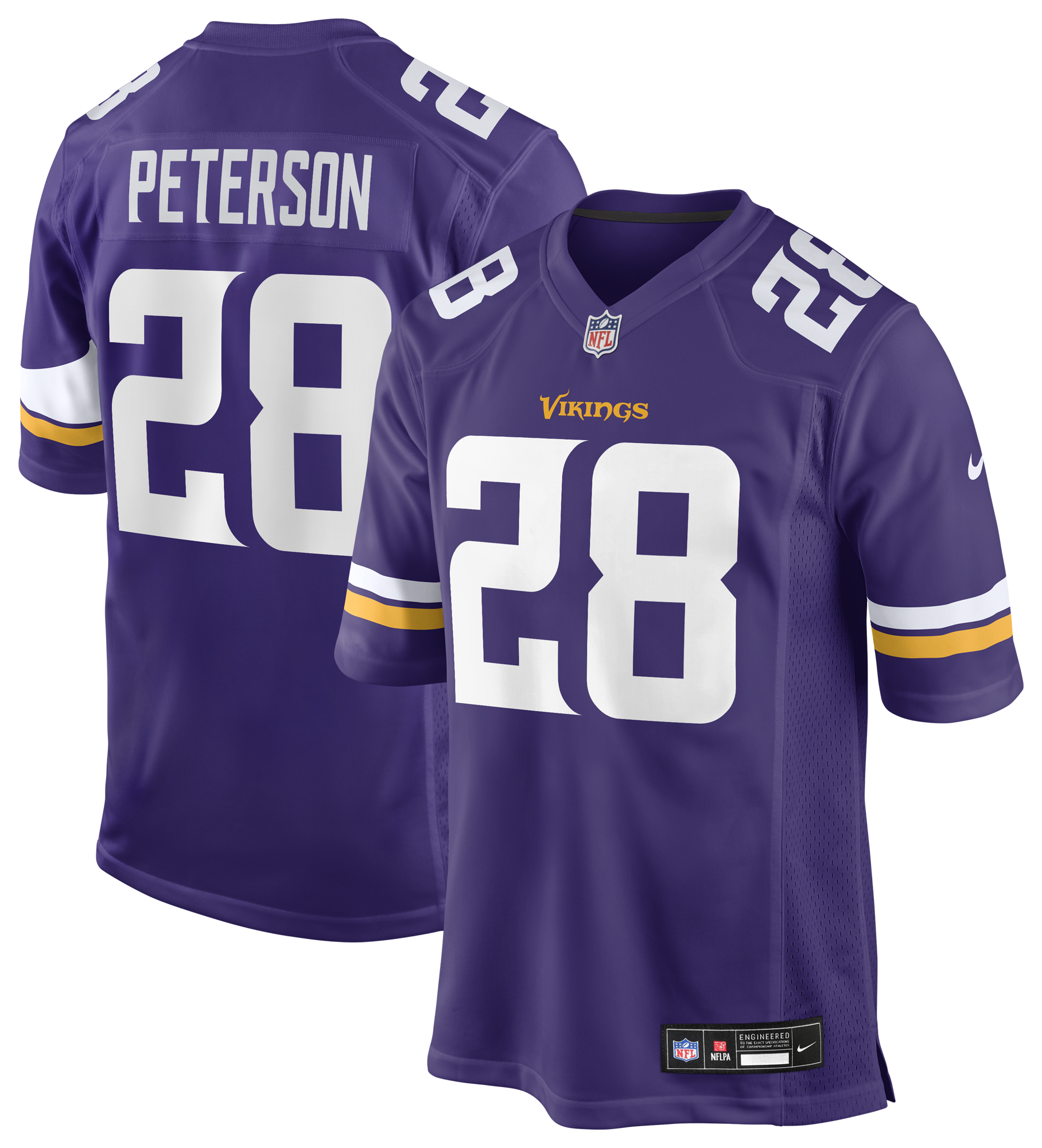Nike Vikings Adrian Peterson Retired Player Jersey - Men's
