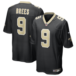 Men's - Nike Saints Drew Brees Retired Player Jersey - Black