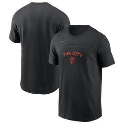 Men's - Nike Giants  Hot Corner T-Shirt - Black