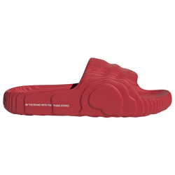 Boys' Grade School - adidas Originals Adilette 22 - Better Scarlet/White/Better Scarlet