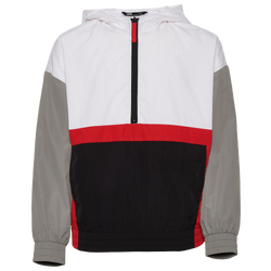 Boys' Grade School - LCKR Escobara Anorak Jacket - White/Red/Black