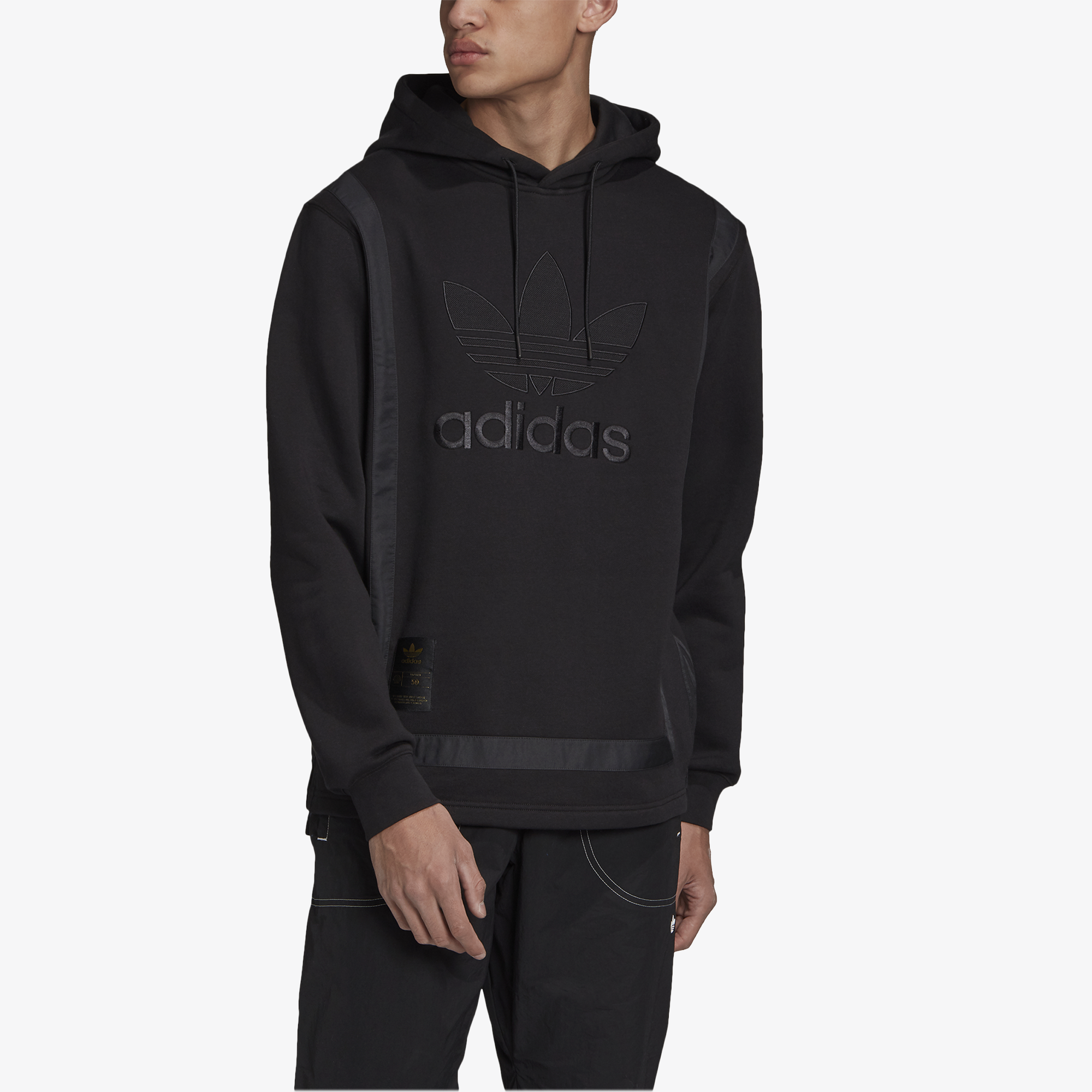 adidas trefoil hoodie foot locker