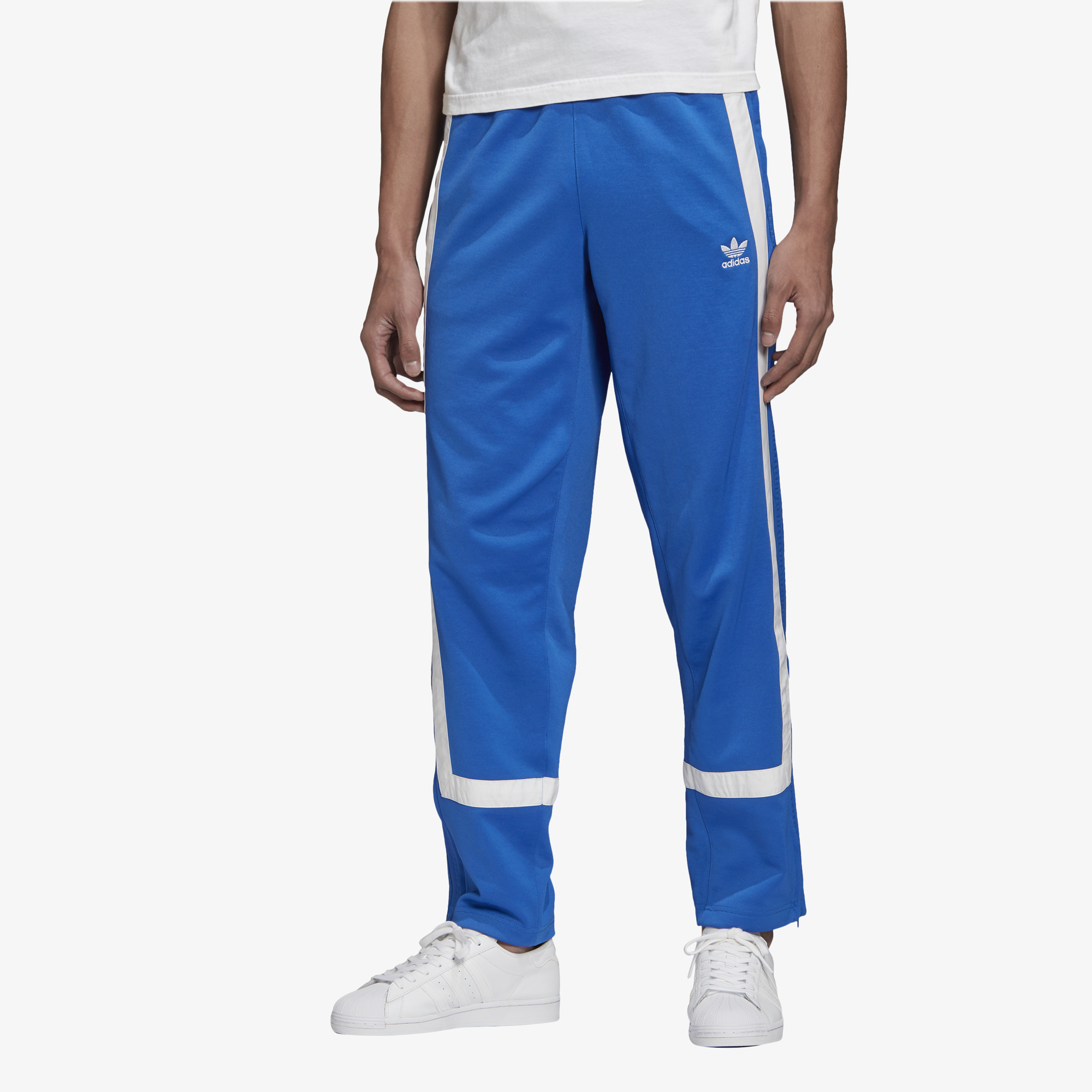 adidas sky blue track pants