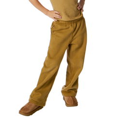Girls' Grade School - Cozi Wide Leg Sweatpants - Tan/Tan