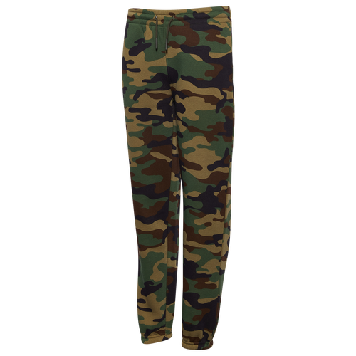 

Boys LCKR LCKR Fleece Pants - Boys' Grade School Woodland Camo Size XL