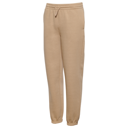 

Boys LCKR LCKR Fleece Pants - Boys' Grade School Walnut/Tan Size M