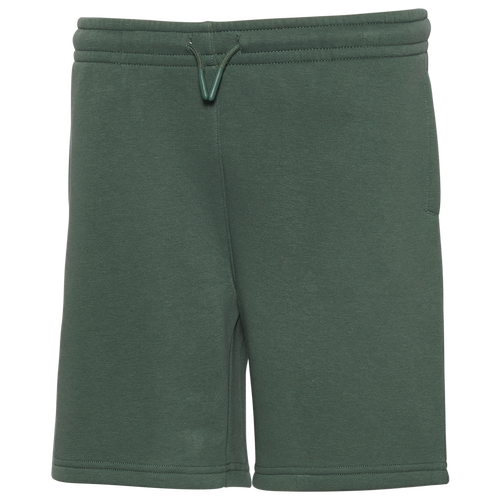 Shop Lckr Boys   Deploy Fleece Shorts In Dark Forest