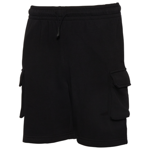 

Boys LCKR LCKR Cargo French Terry Shorts - Boys' Grade School Black Size S
