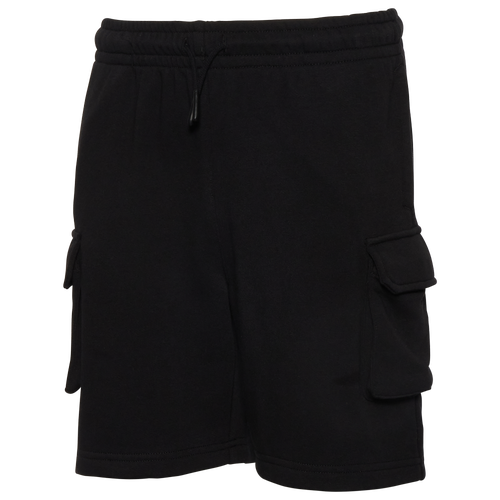 

LCKR Boys LCKR Cargo French Terry Shorts - Boys' Grade School Black Size L