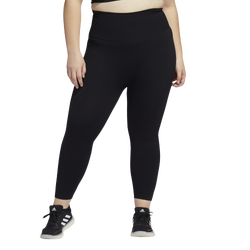 Women's - adidas Sculpt Tights Plus - Black/Black