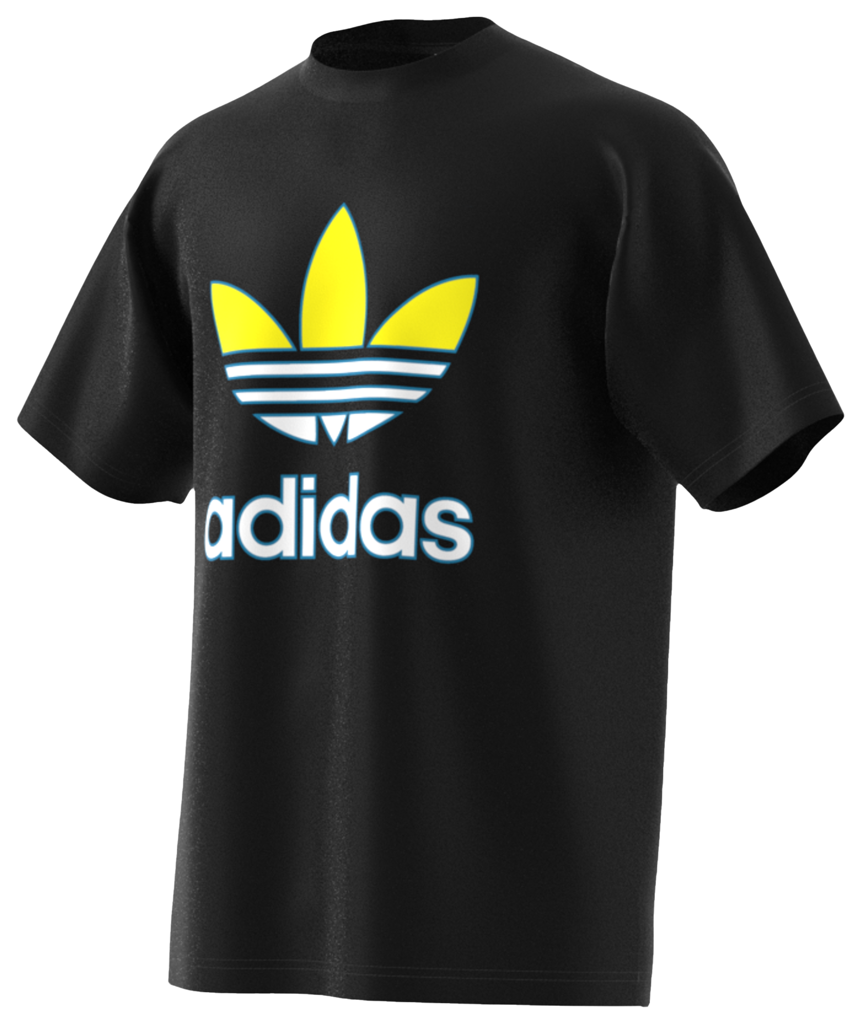 adidas black and gold t shirt