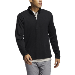 Men's - adidas 3-Stripe Golf 1/4 Zip - Black