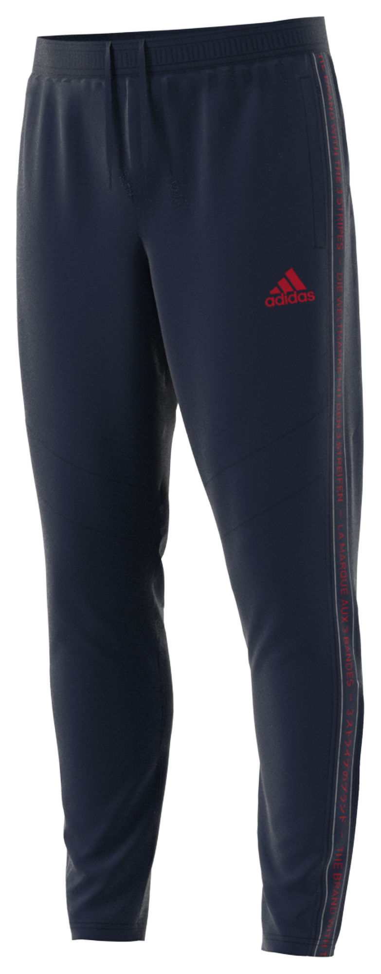 mens adidas track pants black