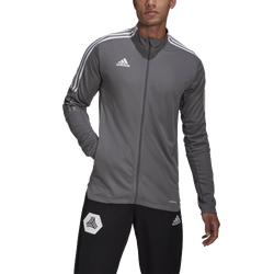 Men's - adidas Tiro 21 Track Jacket - Team Gray Four