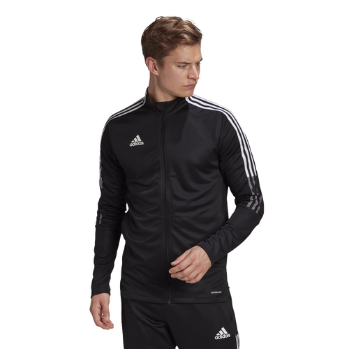 

adidas Mens adidas Tiro 21 Track Jacket - Mens Black/White Size XL