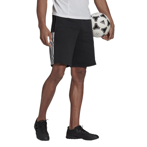 

adidas Mens adidas Tiro Fleece Shorts - Mens Black/White Size M
