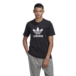 Men's - adidas Originals Trefoil T-Shirt - Black/White