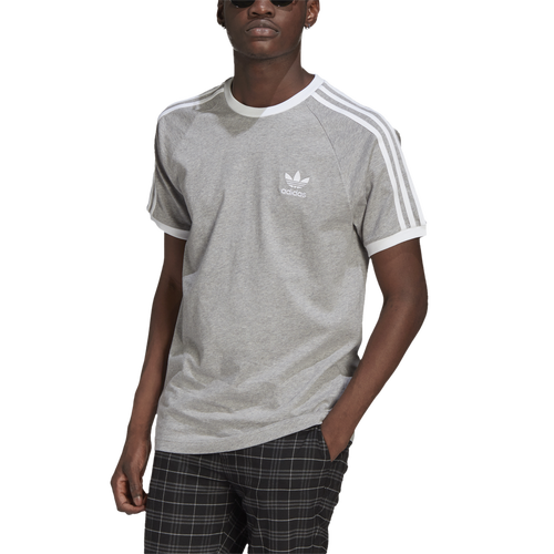 

adidas Originals adidas Originals Adicolor Classics 3-Stripes T-Shirt - Mens Medium Grey Heather Size XL