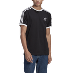 Black/White- Ador 3stripe T-bk/wh