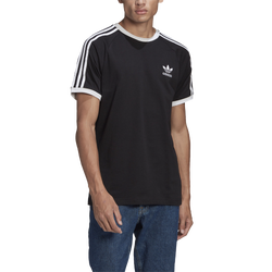 Men's - adidas Originals Adicolor Classics 3-Stripes T-Shirt - Black/White