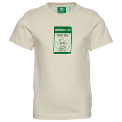 Girls' Toddler - adidas Disney Non-Dyed T-Shirt - White/Green