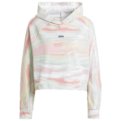 Women's - adidas Cropped Hoodie - Multi/Multi