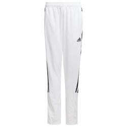 Boys' Grade School - adidas Tiro 21 Track Pants - White/Black
