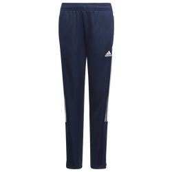Girls' Grade School - adidas Tiro Soccer Pants - Team Navy/White