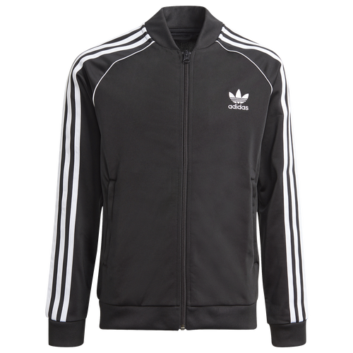 

Boys adidas Originals adidas Originals Adicolor Superstar Track Jacket - Boys' Grade School Black/White Size XS