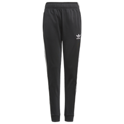 Boys' Grade School - adidas Originals Adicolor Superstar Track Pants - Black/White