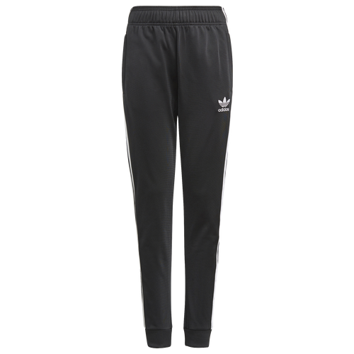 Shop Adidas Originals Boys  Adicolor Superstar Track Pants In Black/white