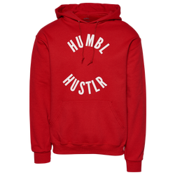 Men's - Humbl Hustlr Logo Hoodie - Red/Red