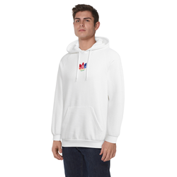 Men's - adidas Originals 3D Trefoil Hoodie - White